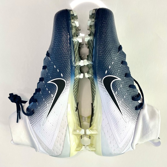 Nike Vapor Untouchable Pro TD 3 Football Cleats Size 16 White Navy AO3021-102 - Picture 1 of 5